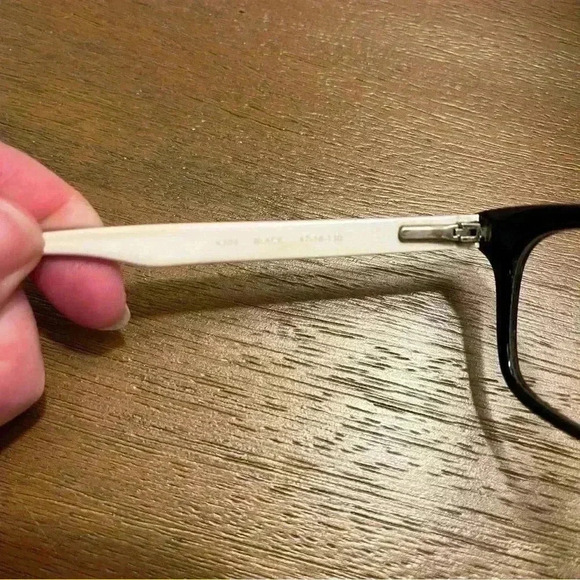 Converse K304 kids eyeglass frames black and white size 47 18 130 - Picture 8 of 11